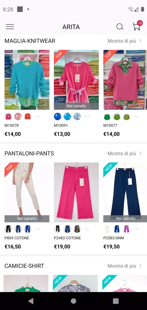Capturas de pantalla de ARITA SRL