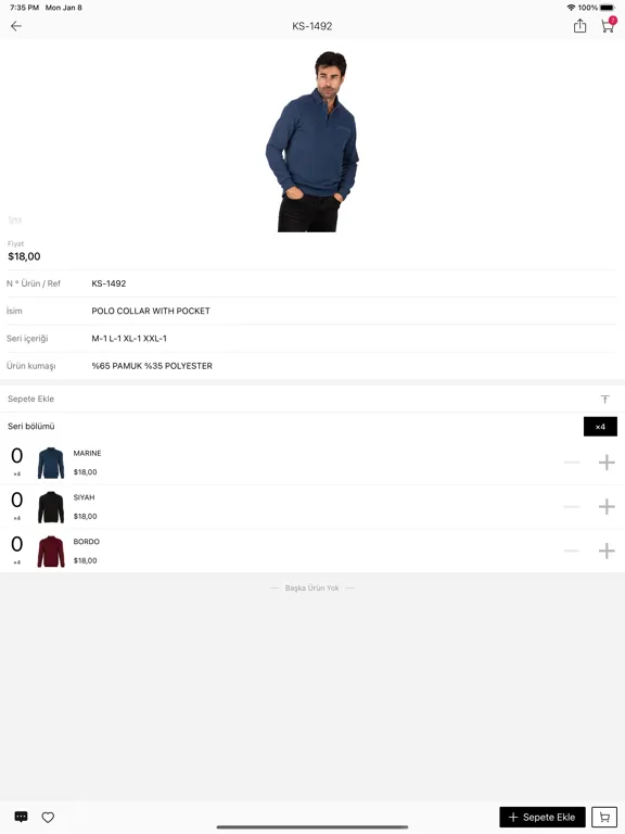 ภาพหน้าจอของ Tony Montana Wholesale iPad 