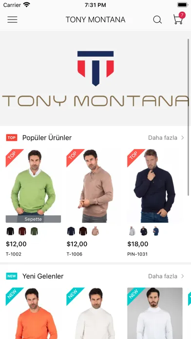 ภาพหน้าจอของ Tony Montana Wholesale