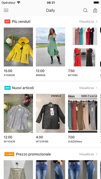 Captures d'écran de Daily Fashion PADOVA
