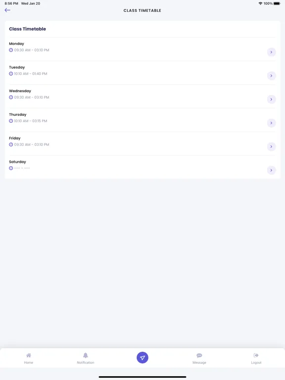 Tangkapan skrin MSPEducare iPad 