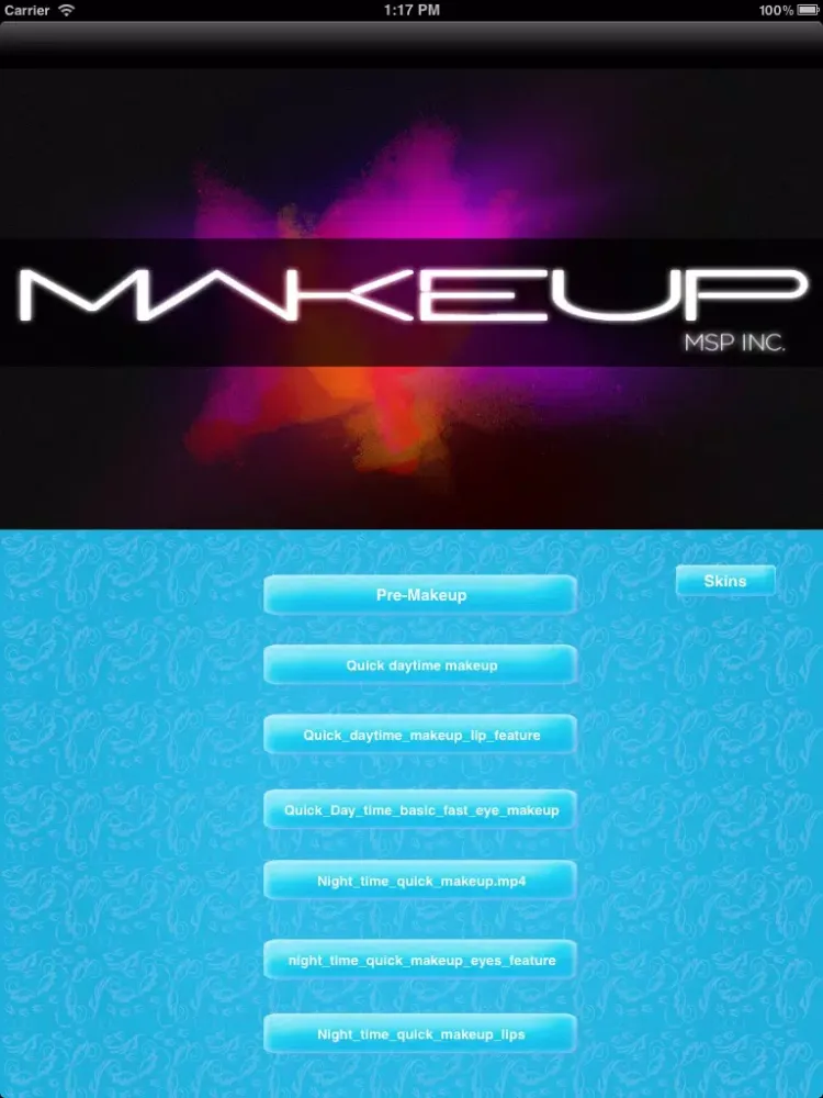 Makeup African American Skintone iPad  স্ক্রিনশট