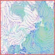 Weather Map with wind,wave height and air pressure