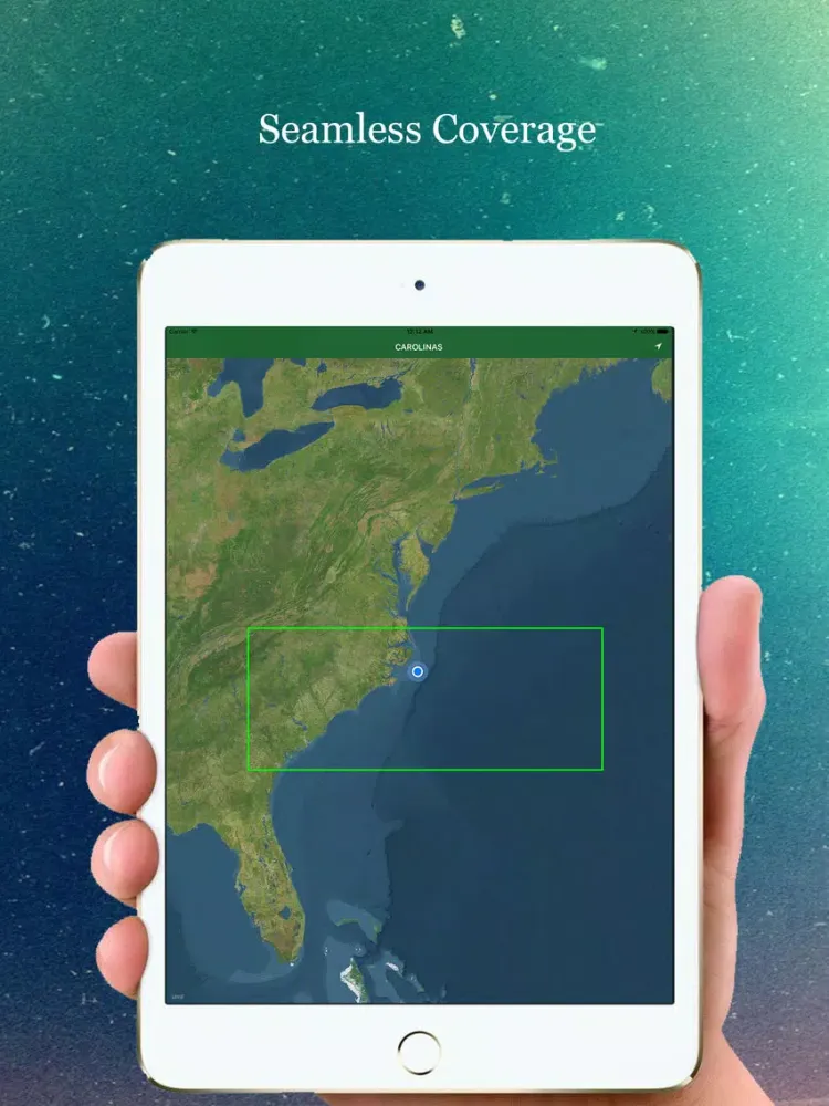 Marine : Carolinas offline GPS nautical charts iPad  স্ক্রিনশট