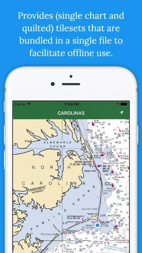 Marine : Carolinas offline GPS nautical charts স্ক্রিনশট