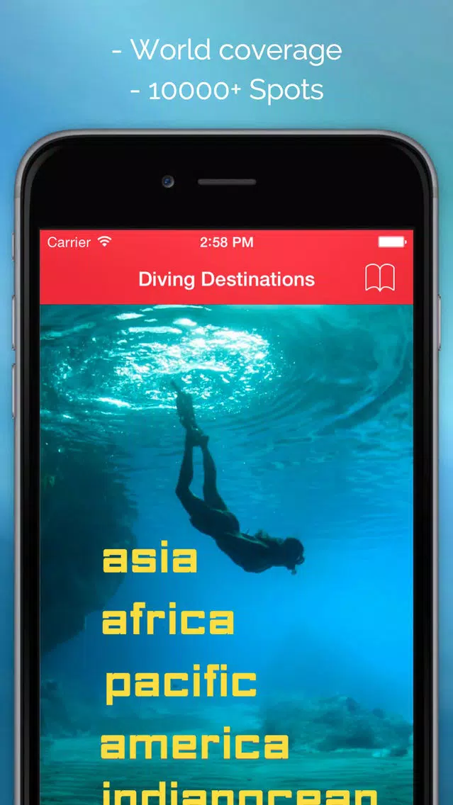 DIVE: Diving hot spots-Best Dive Sites in the Word 스크린샷