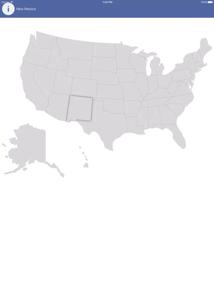 GeoQ USA iPad  سکرین شاٹس