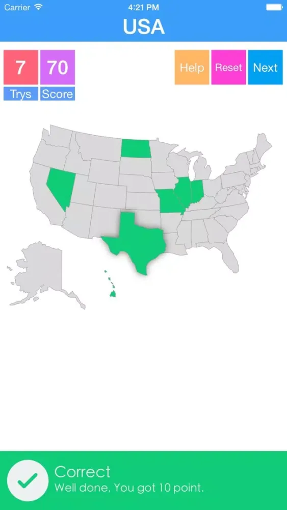 GeoQ USA سکرین شاٹس