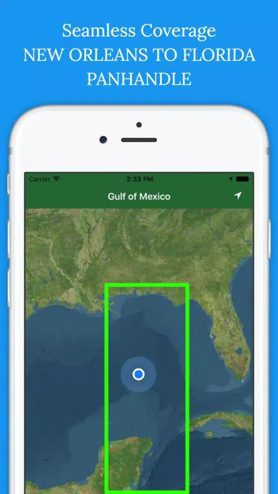 ภาพหน้าจอของ Marine Charts Offline: Gulf of Mexico - East