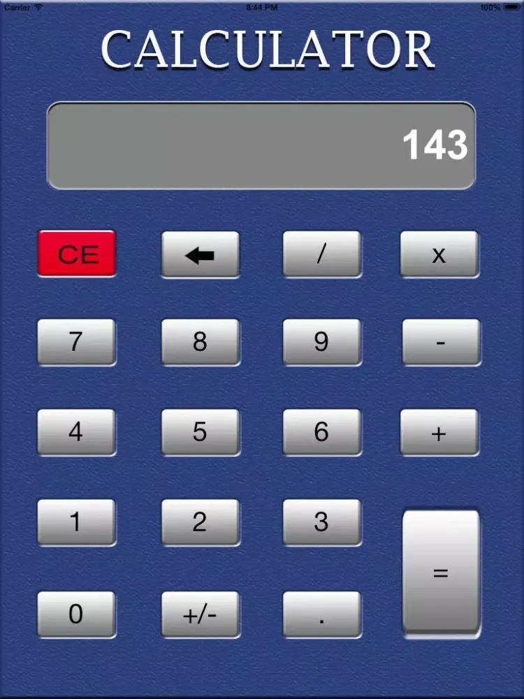 صور Calculator Universal iPad