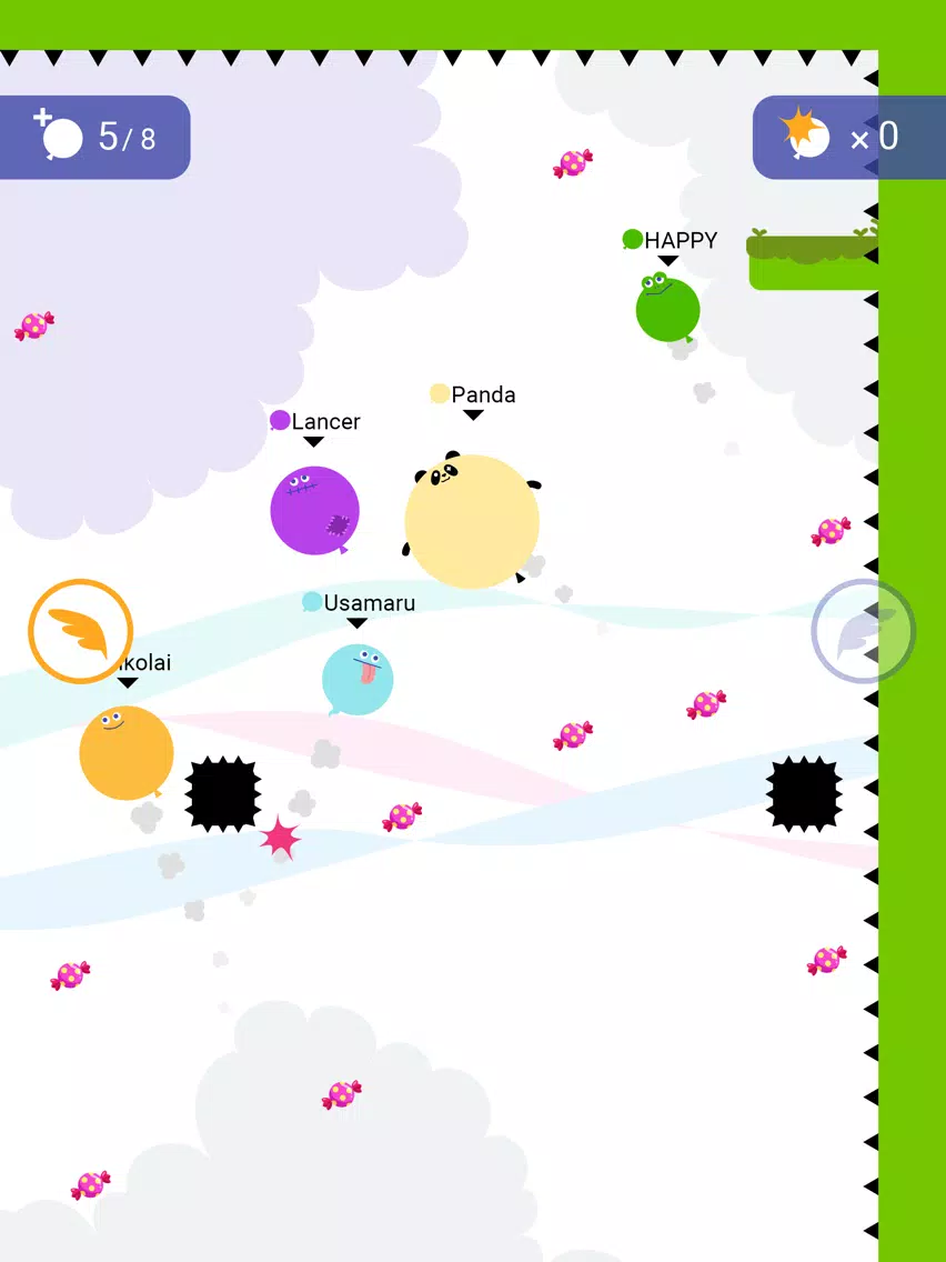 Zrzuty ekranu Balloonio iPad 