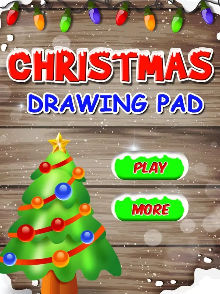 Christmas Drawing Pad For Toddlers Christmas Tree - Holiday Fun For Kids iPad  স্ক্রিনশট