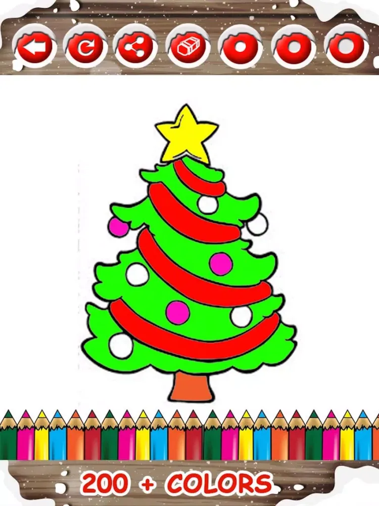 Christmas Drawing Pad For Toddlers Christmas Tree - Holiday Fun For Kids iPad  স্ক্রিনশট
