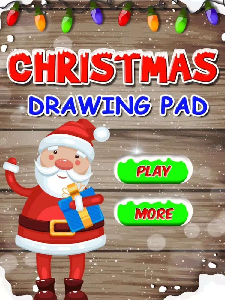 Christmas Drawing Pad For Toddlers Santa Claus - Christmas Holiday Fun For Kids iPad  Screenshots