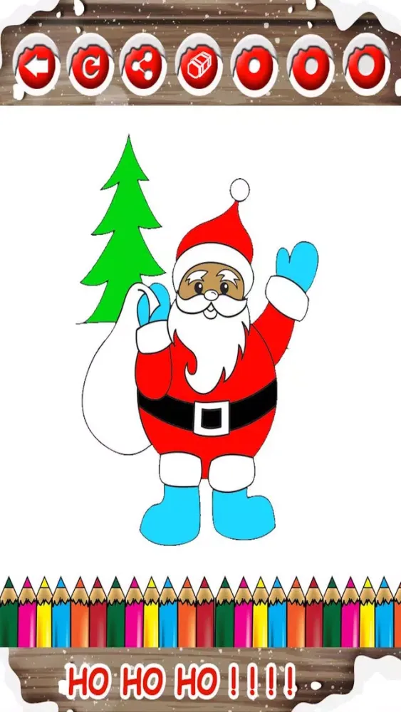 Christmas Drawing Pad For Toddlers Santa Claus - Christmas Holiday Fun For Kids Screenshots