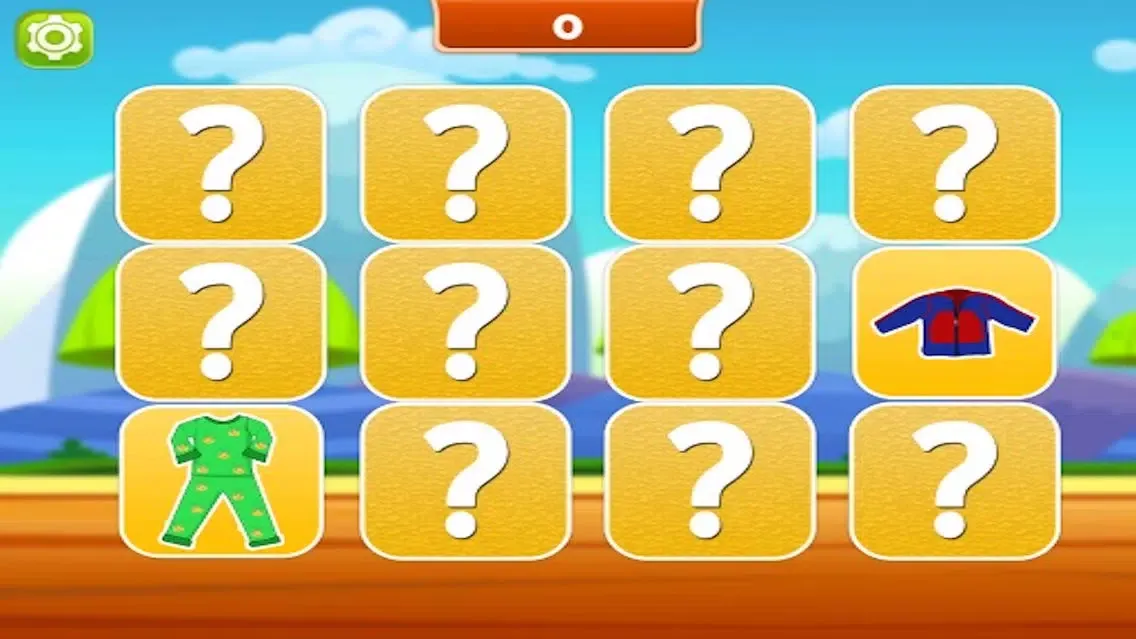 Matching Pairs Clothes-Flashcard Game For Toddlers Screenshots