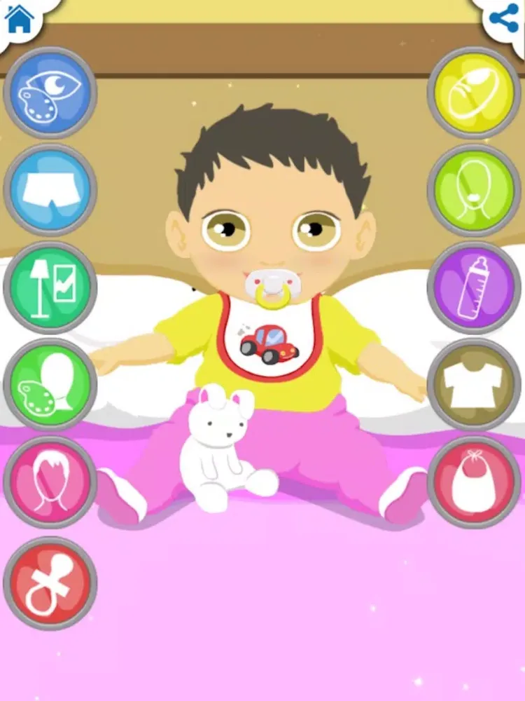 Capturas de pantalla de My Little Baby Dress Up - Baby Dress Up Game For Girls iPad 