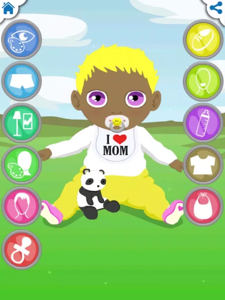 Capturas de pantalla de My Little Baby Dress Up - Baby Dress Up Game For Girls iPad 