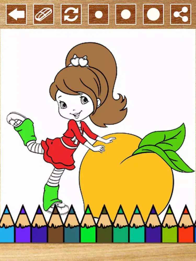 Capturas de tela do Princess Drawing Pad For Kids And Toddlers iPad 