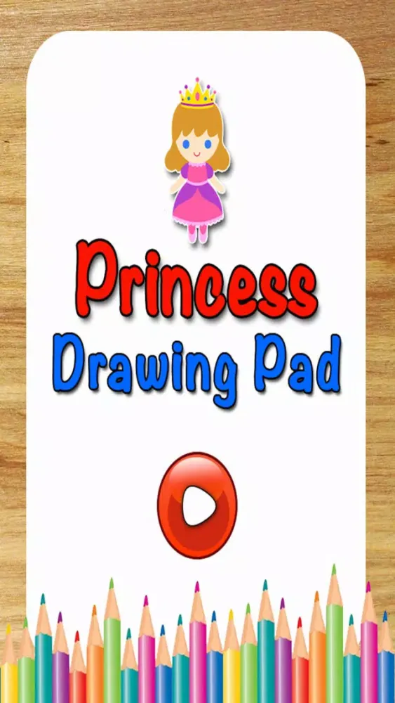 Capturas de tela do Princess Drawing Pad For Kids And Toddlers