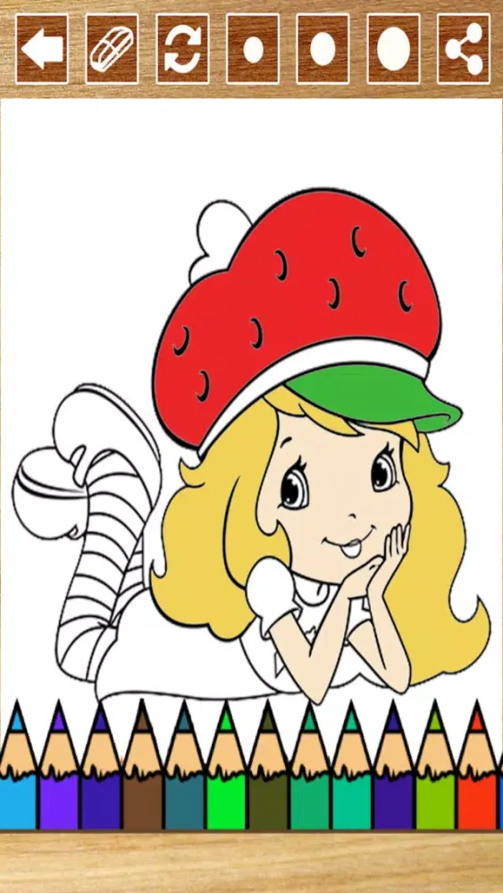 Capturas de tela do Princess Drawing Pad For Kids And Toddlers