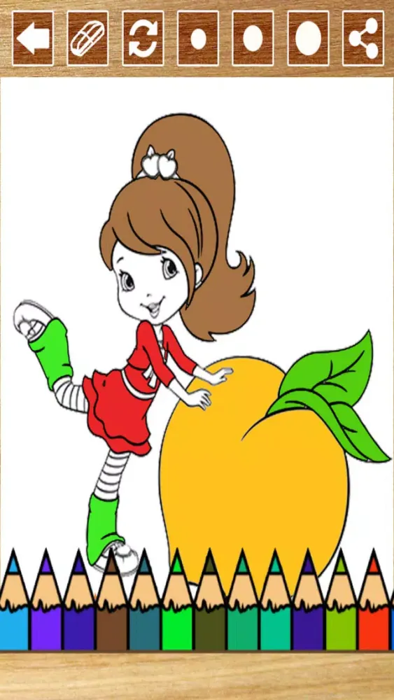 Capturas de tela do Princess Drawing Pad For Kids And Toddlers