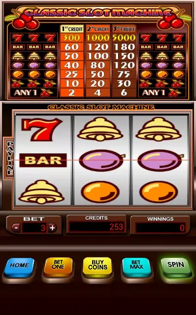 Captures d'écran de Classic Slot Machine