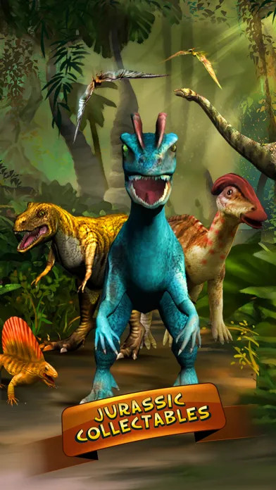 Capturas de tela do Jurassic Carnival: Coin Party