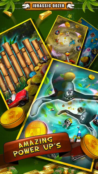 Capturas de tela do Jurassic Carnival: Coin Party