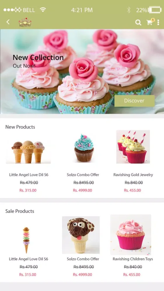 Capturas de tela do Happy Cake Peru