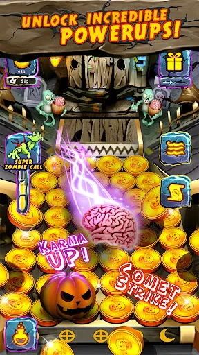 Zombie Ghosts Coin Party Dozer Screenshots