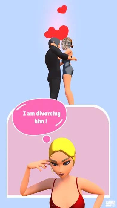 Captures d'écran de Divorce Run