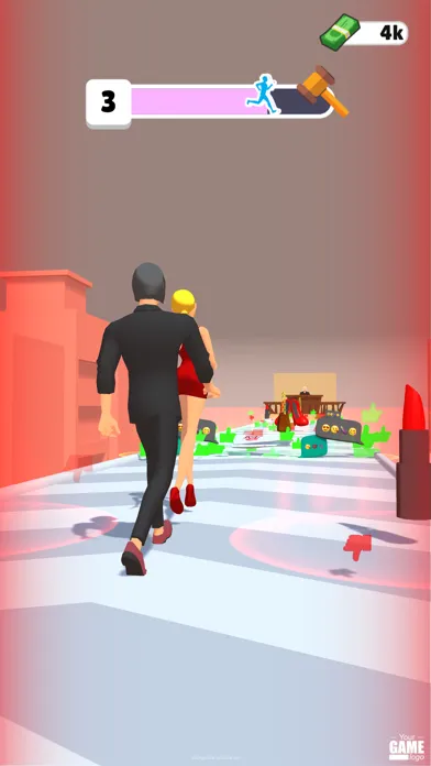 Captures d'écran de Divorce Run
