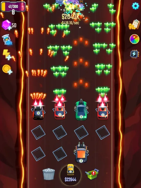 Ảnh chụp màn hình của Galaxy Defense:Space Rider iPad 