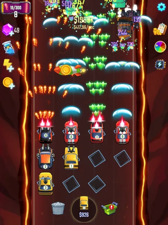 Ảnh chụp màn hình của Galaxy Defense:Space Rider iPad 