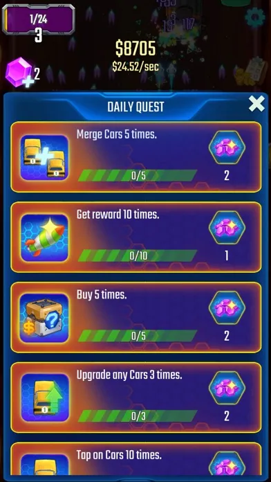 Ảnh chụp màn hình của Galaxy Defense:Space Rider