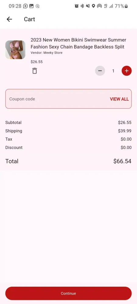 Meeky Cart - Shopping Screenshots