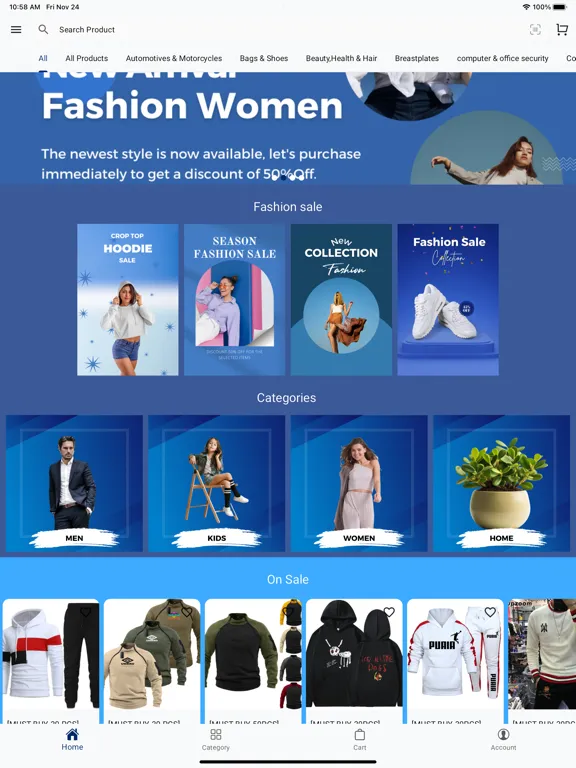 Global Wave Wholesale iPad  स्क्रीनशॉट