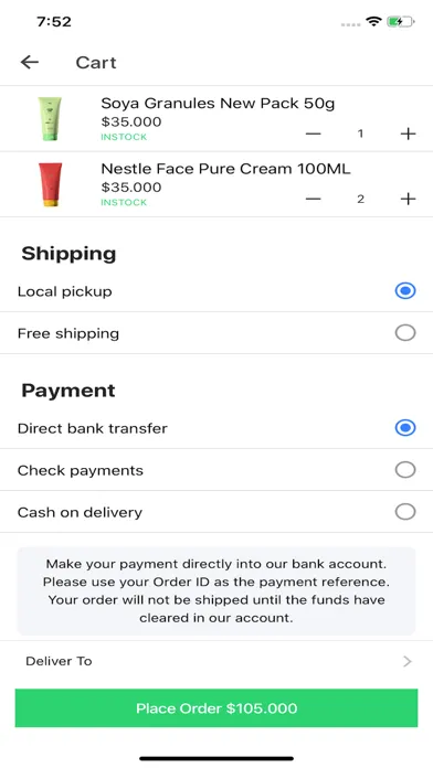 Order Now app for WooCommerce應用截圖