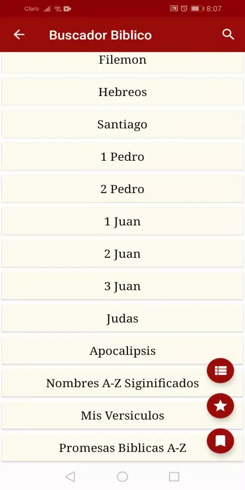 Buscador Biblico سکرین شاٹس