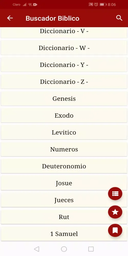 Buscador Biblico سکرین شاٹس