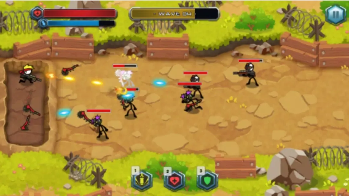 Hero Man Battle Defense!應用截圖