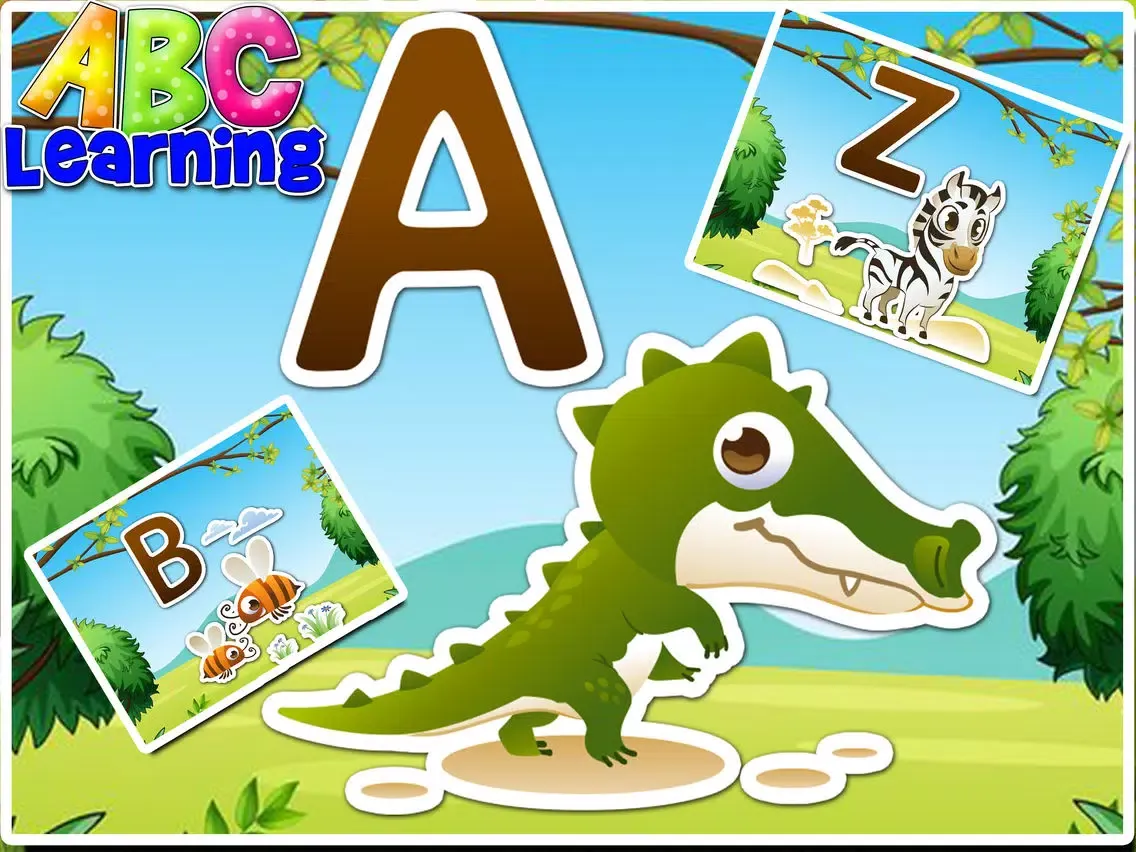 Capturas de tela do ABC Learning - Preschool Alphabets Learning iPad 