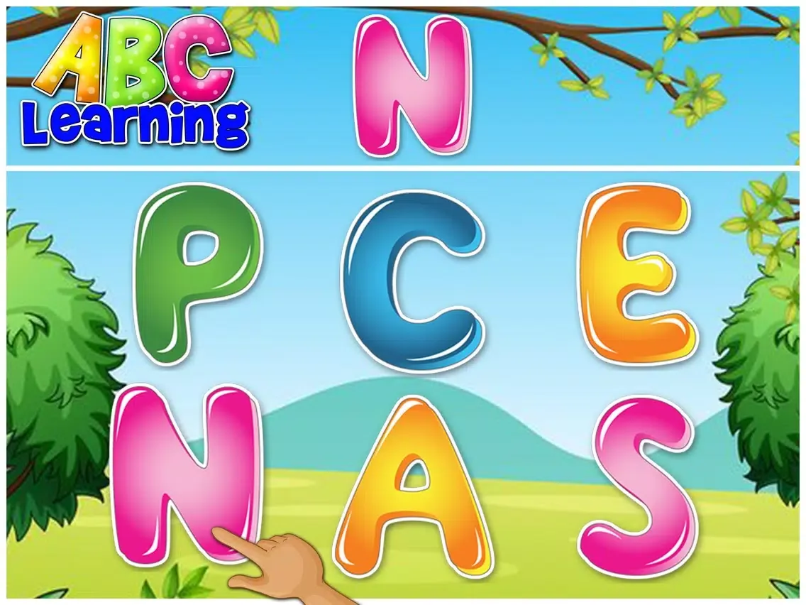 Capturas de tela do ABC Learning - Preschool Alphabets Learning iPad 