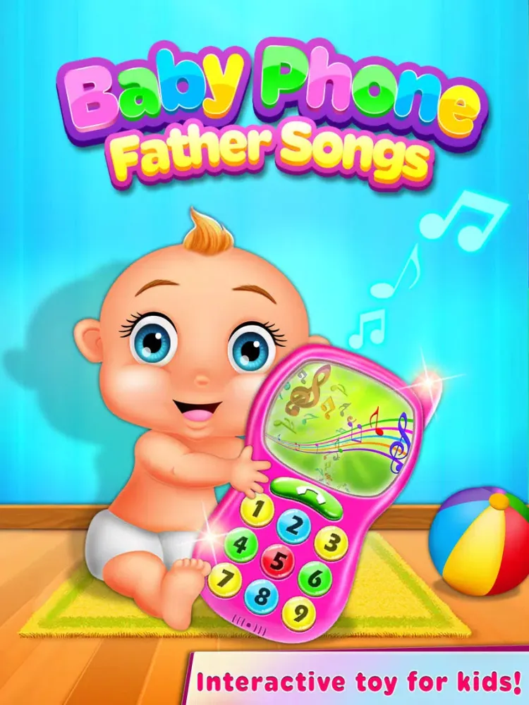 Capturas de tela do Baby Phone Father Songs iPad 