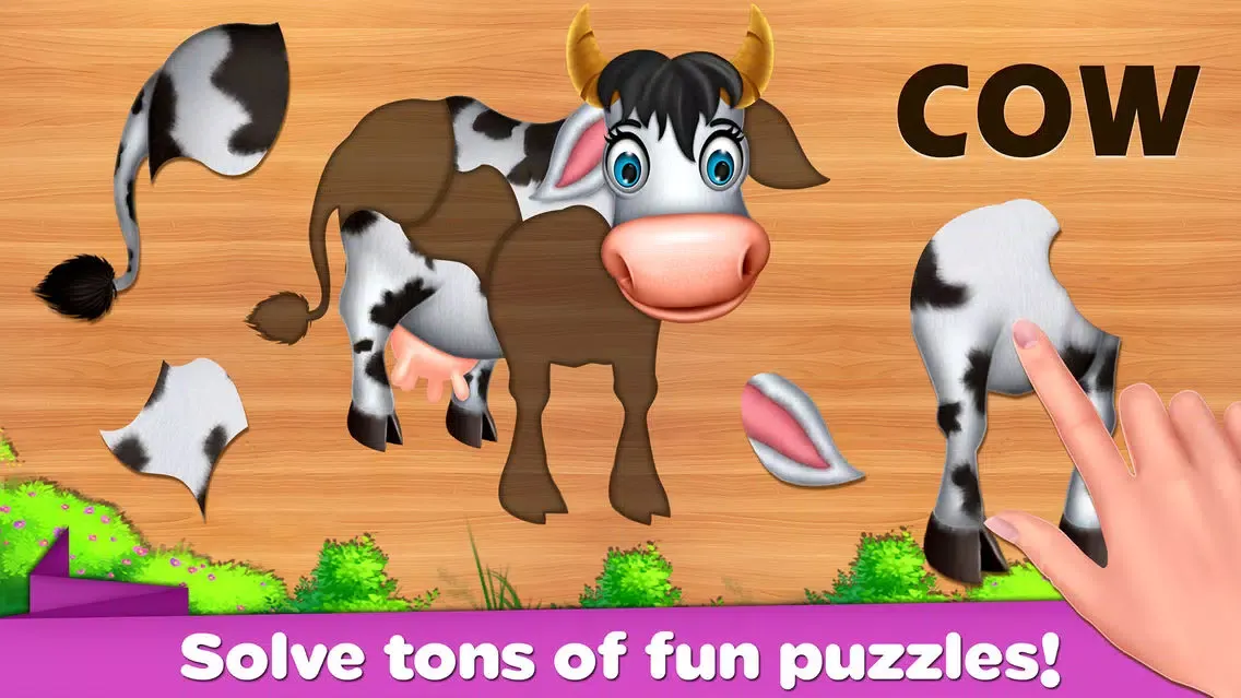 Baby Wooden Jigsaw Puzzle For Kids & Toddlers स्क्रीनशॉट