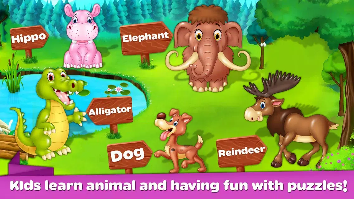 Baby Wooden Jigsaw Puzzle For Kids & Toddlers स्क्रीनशॉट