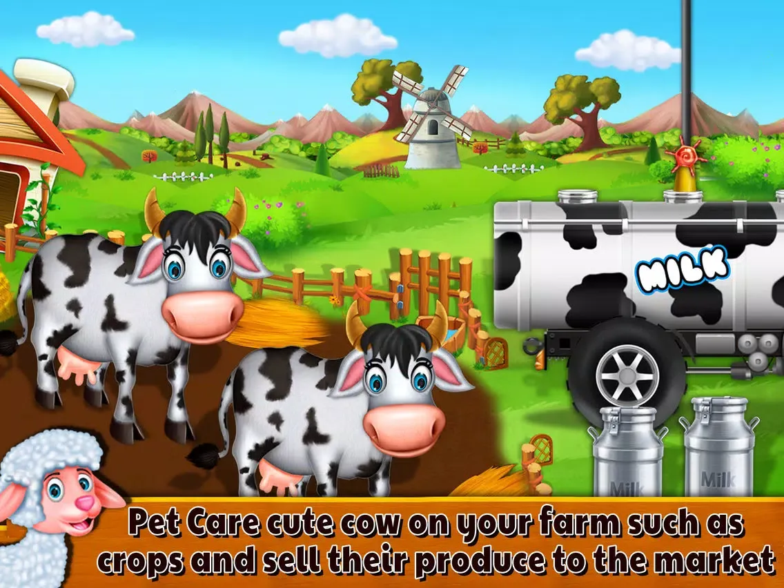 Capturas de pantalla de Adventure Cattle Farm For Kids iPad 