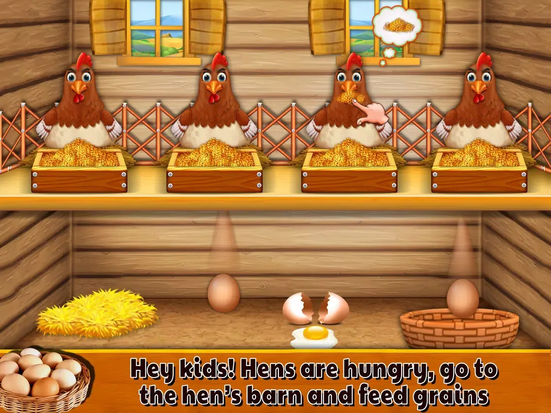 Capturas de pantalla de Adventure Cattle Farm For Kids iPad 