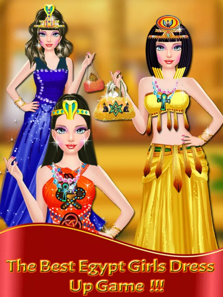 Ancient Egypt Makeup & Salon - Makeover Game iPad  Screenshots